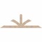 Ekena Millwork Richland Smooth Timber Gable Bracket, Douglas Fir, 96"W x 32"H x 1 1/2"D x 5 1/2"F, 8/12 Pitch GBW096X32X0206RIC00SDF - alternate 1